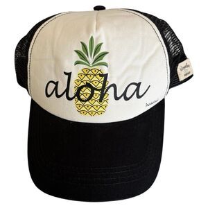 Honolua Wahine Aloha Pineapple Trucker Hat
